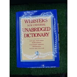 Webster’s New Universal Unabridged Dictionary – Deluxe Second Edition